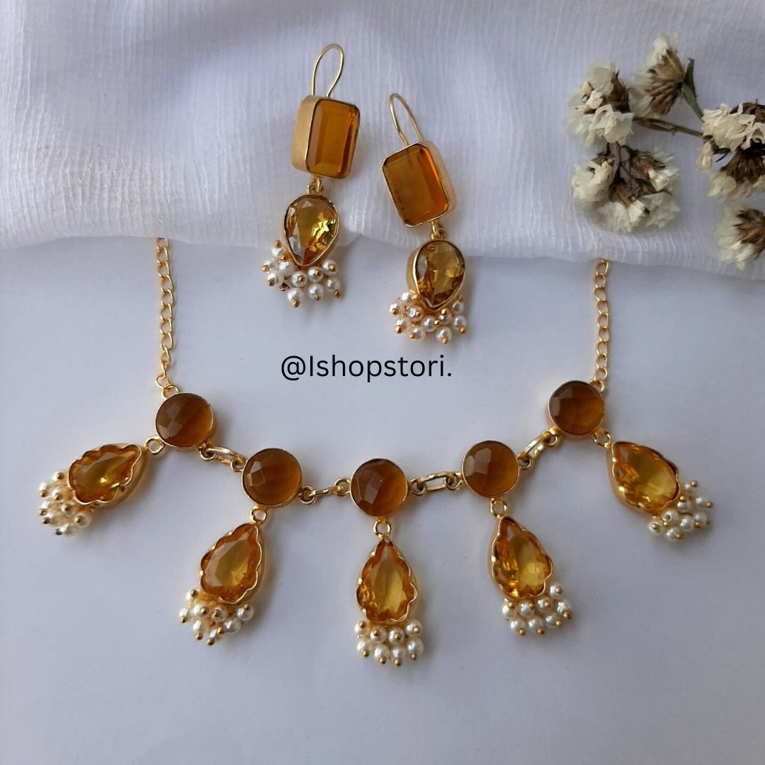 Samantha Set - Necklace, Bracelet and orders Earrings