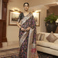 Midnight Black Kashmiri Kani Jamewar Saree