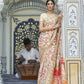 Off White Kashmiri Kani Jamewar Saree