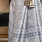 Pale Grey Kafreen Kani Handloom Woven Silk Saree