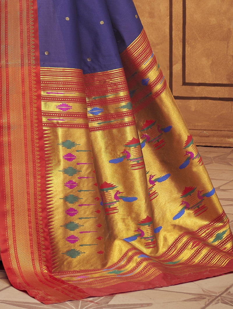 Magenta Paithani Saree 