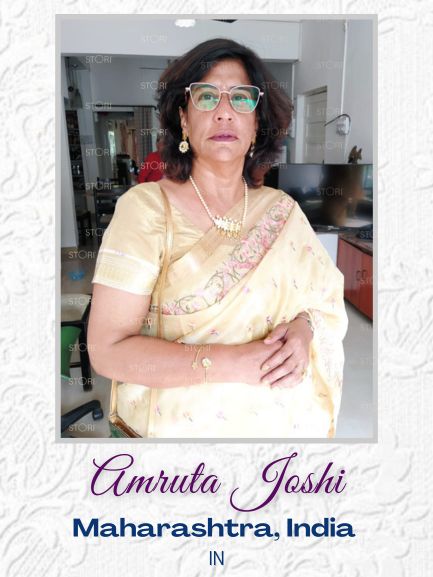 Amruta Joshi in Mridula Glossy Stone & Pearls Earrings