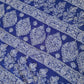 Royal Blue Noor Full Jaal Hand Embroidered Lucknowi Chikankari Saree