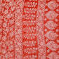 Red Noor Full Jaal Hand Embroidered Lucknowi Chikankari Saree