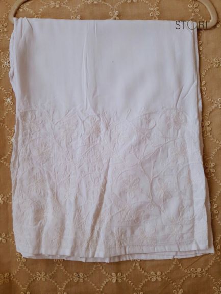 Aari Work Lucknowi Chikankari Rayon Palazzo