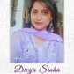 Divya Sinha in Lavender Ombre Style Georgette Chikankari Kurti Palazzo Dupatta Set With Mirror Work