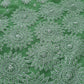 Fern Green Surya Hand Embroidered Lucknowi Chikankari Saree