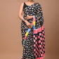 Jal Ki Rani Printed Handloom Cotton Mulmul Saree