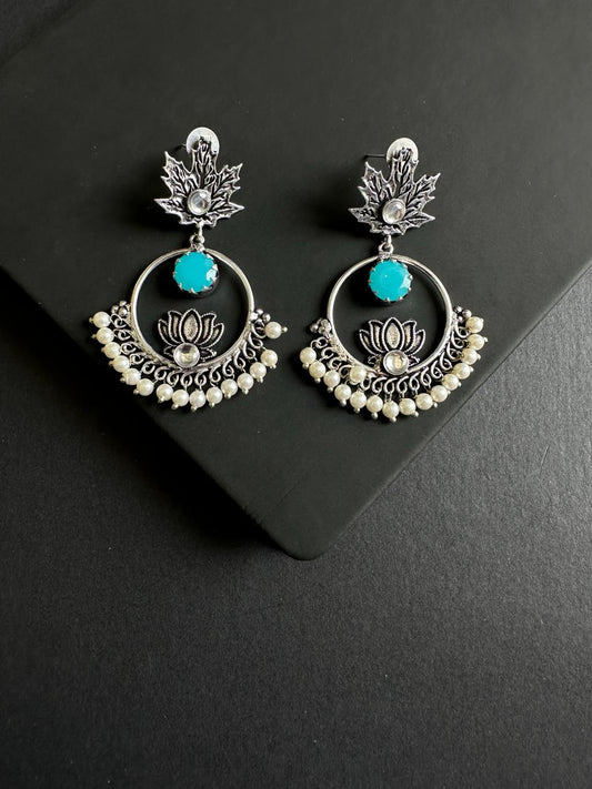 Maitreyi Hoop Dangling Earrings