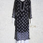 Boota Jaal Style Georgette Handcrafted Chikankari Kurti With Inner