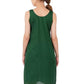 Green Cotton Long Inner Slip