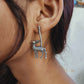 Spot Dear Antique Oxidised Statement Earrings