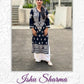 Ishu Sharma in Kaaya Navy Blue Modal Chikankari Kurti