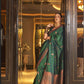 Green Copper Zari Handloom Silk Saree