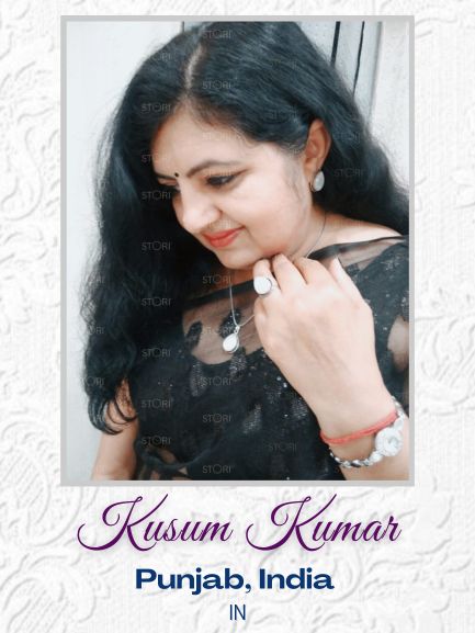 Kusum Kumar in Tanaash Monalisa Tear Drop Stone Oxidised Combo Set