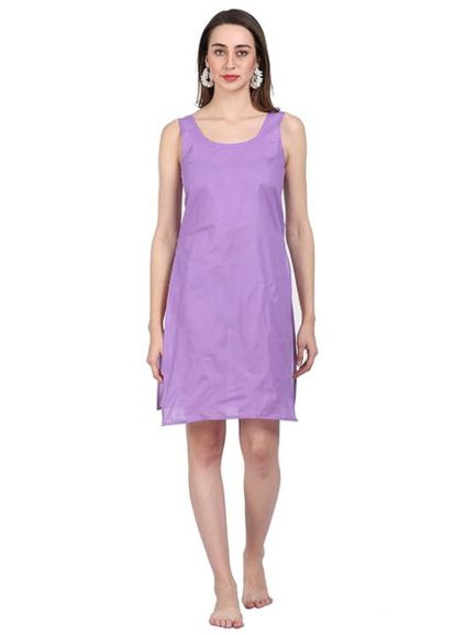 Lavendar Cotton Long Inner Slip