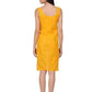 Mango Yellow Cotton Long Inner Slip