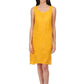 Mango Yellow Cotton Long Inner Slip