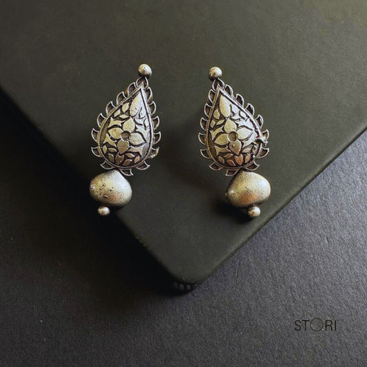 Moh Silver Lookalike Earrings