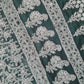 Pine Green Noor Full Jaal Hand Embroidered Lucknowi Chikankari Saree