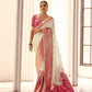 Pearl White Soft Silk Saree