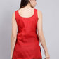 Red Cotton Short Inner Slip