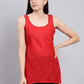 Red Cotton Short Inner Slip