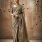 Shop Grey Banarasi Sarees online at STORI