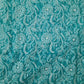 Rama Green Noor Full Jaal Hand Embroidered Lucknowi Chikankari Saree