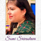 Somi Srivastava in Zenaida Fresh Water Pearl & Stone Drop Earrings