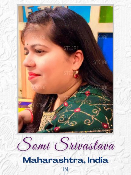 Somi Srivastava in Zenaida Fresh Water Pearl & Stone Drop Earrings