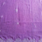 Purple Surya Hand Embroidered Lucknowi Chikankari Saree