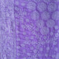 Purple Surya Hand Embroidered Lucknowi Chikankari Saree