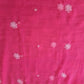 Rose Pink Surya Hand Embroidered Lucknowi Chikankari Saree