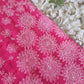 Rose Pink Surya Hand Embroidered Lucknowi Chikankari Saree