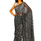 Black Full Embroidered Tepchi Saree