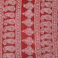 Red Noor Full Jaal Hand Embroidered Lucknowi Chikankari Saree