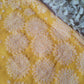 Yellow Surya Hand Embroidered Lucknowi Chikankari Saree