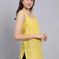 Yellow Cotton Short Inner Slip