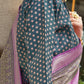 Onion Pink Silk Saree With Exotic Art Printed Border