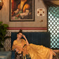 Fawn Yellow Tissue Silk Handloom Saree