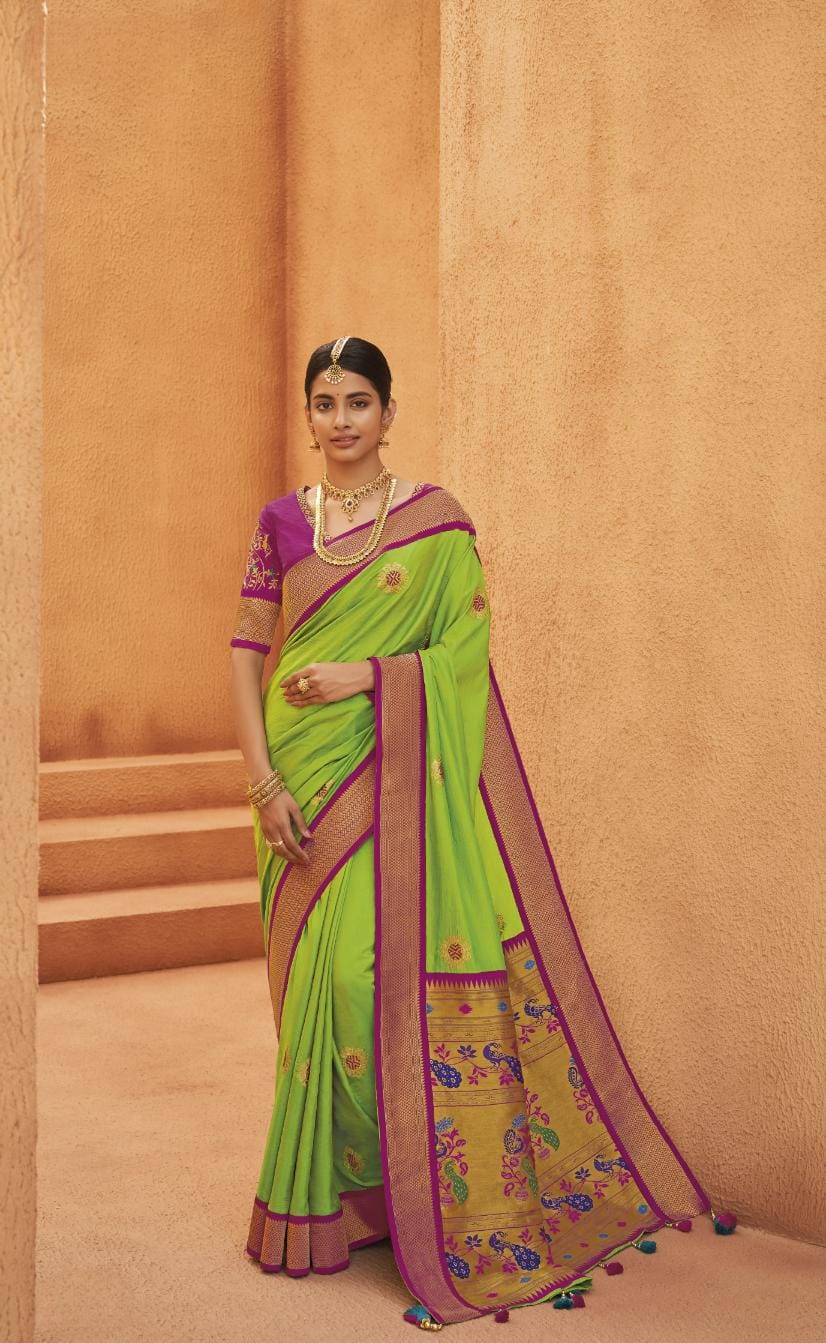 Paithani Saree -Shaaola.com