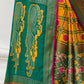 Macaroon Yellow Brasso Silk Saree With Embroidered Blouse
