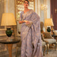 Pastel Purple Handloom Woven Modal Silk Saree