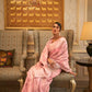 Light Pink Handloom Woven Modal Silk Saree