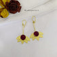 Pushpa Lotus Petal Earrings